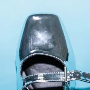 Ballerines Mary Jane en filet - Argenté - FEMME | H&M CA